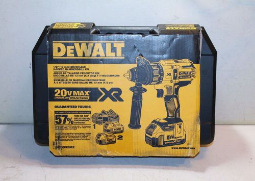 DEWALT DCD995M2 20V CORDLESS BRUSHLESS HAMMER DRILL KIT