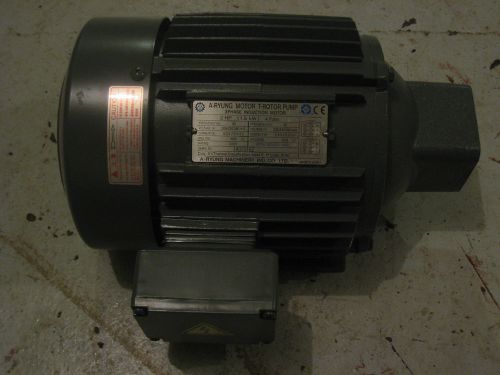 A-RYUNG INDUCTION MOTOR T-ROTOR PUMP 2HP 3 PHASE