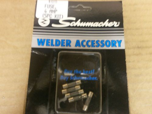 Schumacher Welder 5 Fuses,  4 Amp # 81070,