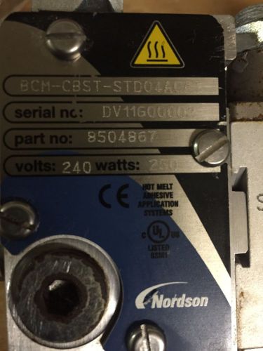 Nordson H204 Hot Melt Gun, New, With Modules 8504867