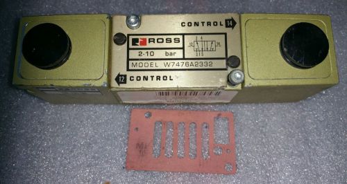 ROSS CONTROL W7476A2332 DOUBLE SOLENOID PILOT VALVE