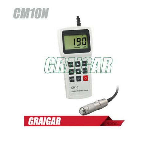 New Coating Thickness Gauge Meter CM10N Tester 0-2000um