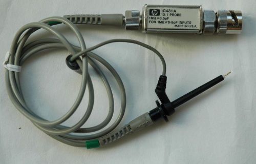 HP Agilent 10431A 500Mhz 10X Mini Scope Passive Probe, with Ground Clip