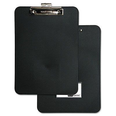 Unbreakable recycled clipboard, 1/2&#034; capacity, 8 1/2 x 11, black, sold as 1 each for sale