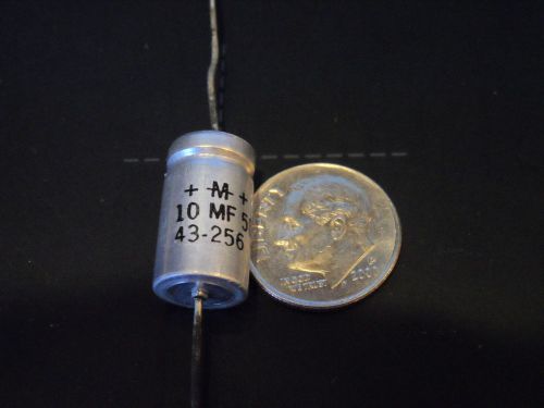 1 SINGLE CAPACITOR (NOS) 10 MF 50V 43-256,  235,  7230G from Private Collection
