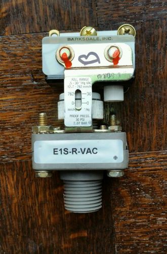 **new** barksdale econ o trol e1s-r-vac pressure switch for sale