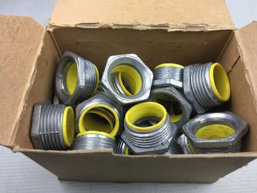 1&#034; zinc conduit nipples (chase type) arlington #503a (box of 25) for sale