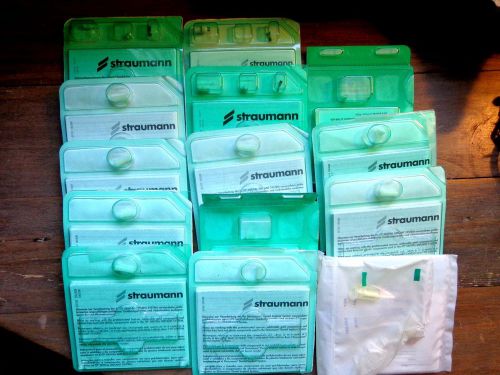 15 Piece Straumann Implant Lot Abutment Scan Bodies Burn Out Coping Dental Lab