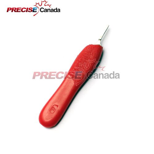 SCALPEL HANDLE #6 RED SURGICAL DERMAL PODIATRY INSTRUMENT