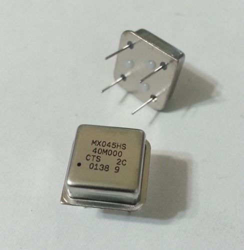 42pcs CTS 40.000MHz Crystal Clock Oscillator MX045HS-40.000MHZ DIP-8 -NEW-