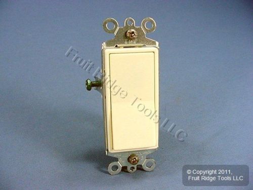 Leviton Almond Decora PILOT LIGHT Rocker Wall Switch 15A 5618-2A