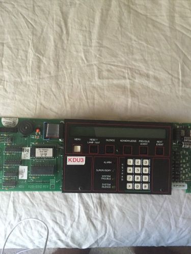 FCI 7200  Fire Control Instruments KDU Display Board V4.1