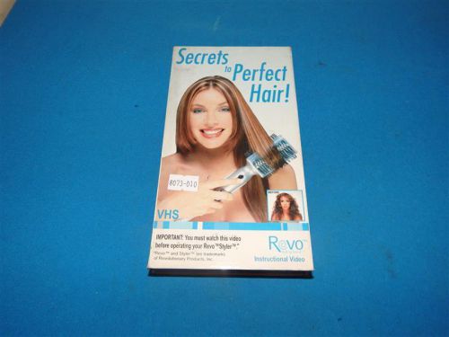 Rovo Styler SECRET TO PERFECT HAIR VHS