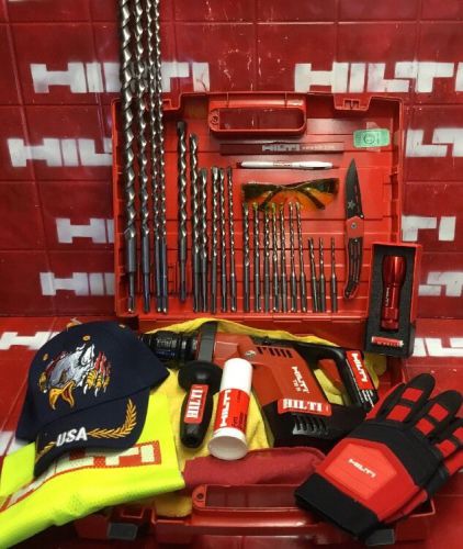 Hilti te 5, l@@k, free extras, strong, durable, loaded drill bits, fast shipping for sale