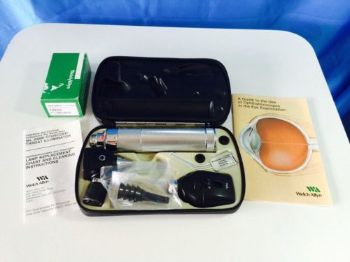 Welch Allyn Diagnostic Set Otoscope Ophthalmoscope battery included