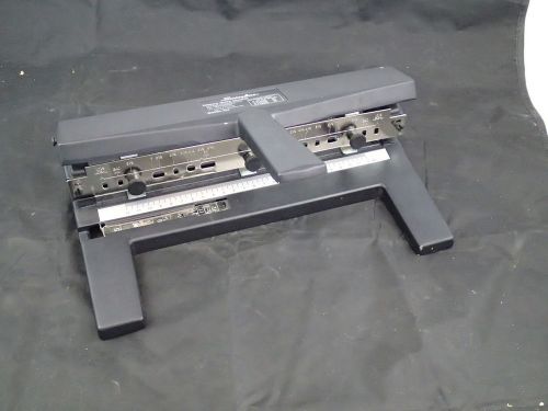 Used swingline model 440 heavy duty adjustable industrial 3-hole punch for sale