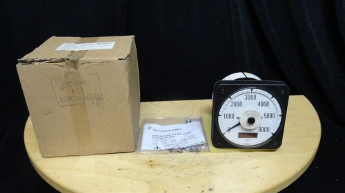 Crompton 0-6000 FPM * 0-10 VDC Voltmeter 07X * 077-DIVA-MT**-A2-MG *NEW IN BOX