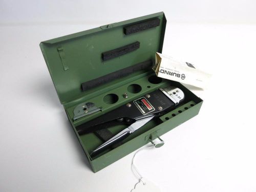 Burndy M10S-1 TRIM TRIO Crimper Crimp Tool Set fb F 35 F14