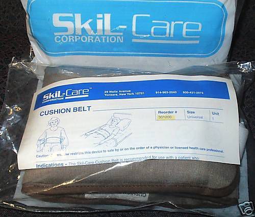 NEW SKIL CARE CUSHION BELT 301200 size UNIVERSAL