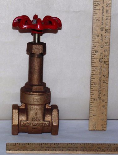 WALWORTH NO. 55 - BRASS GATE VALVE - Plumbing / Steampunk / Water Flow