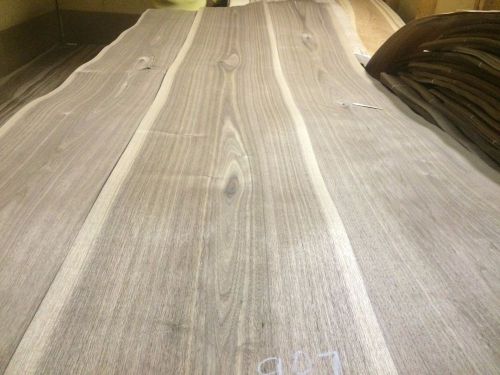 Wood  walnut    veneer 115 x16,17,18. total  3 pcs raw veneer n987... for sale
