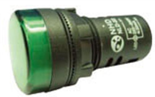 NHD NLD22-G (Green) Pilot Lamp Flush Head