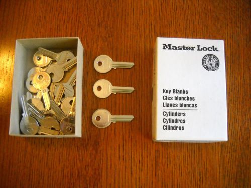 Box of 25 uncut master lock key blanks # k8109 for sale