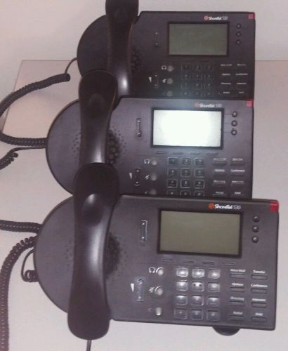 SHORETEL LOT 3 IP530 IP530 VOIP Black