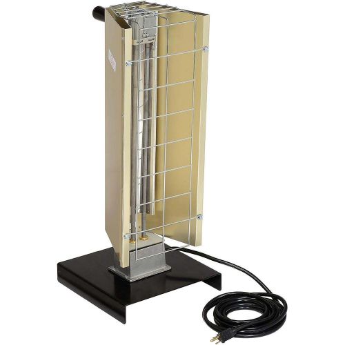 Portable infrared heater - 6143 btu - 120 volt - 1 phase - prewired - commercial for sale