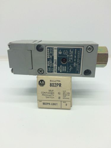 802pr-lbaj1 - allen bradley - proximity sensor, 15mm sensing distance, for sale