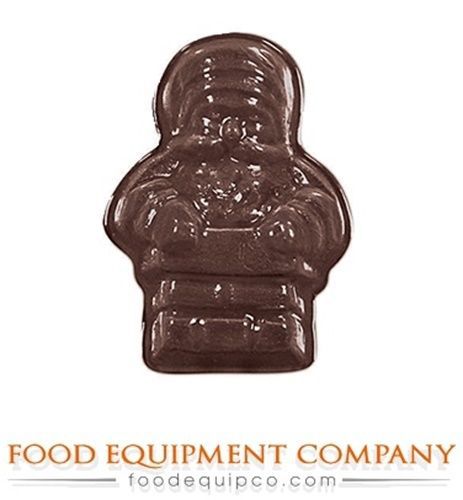 Paderno 47866-06 Chocolate Mold Santa Claus 1.5&#034; L x 1&#034; W x 19/32&#034; H 11 per...