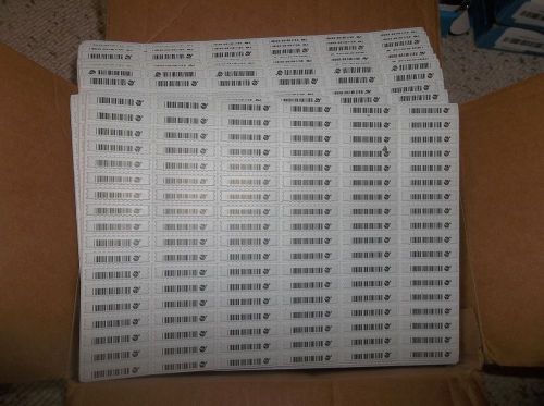 Sensormatic/Tyco Brand UltraStrip III, ZLDRSING1, Fake Barcode, 1 Box of 5,000