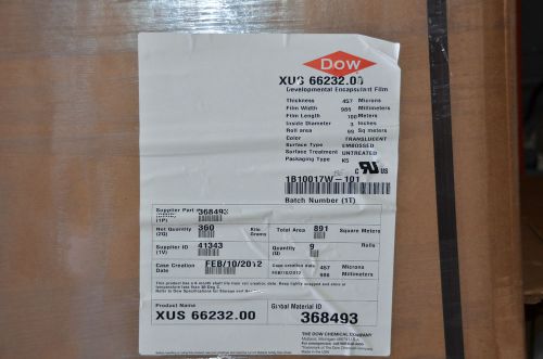 Polyolefin Encapsulant DOW XUS66232 457um x 986mm x 100m