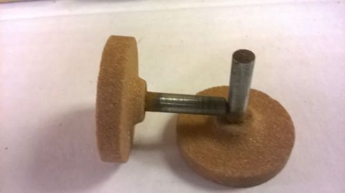 (12) norton grinding wheel 1/4&#034; shaft for sale