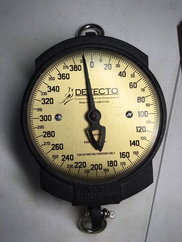 Detecto 11S400H Aluminum Mechanical Dial Patient Lift Scale