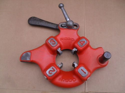 Ridgid 1-1/4&#034; no.500 pipe threading diehead great condition