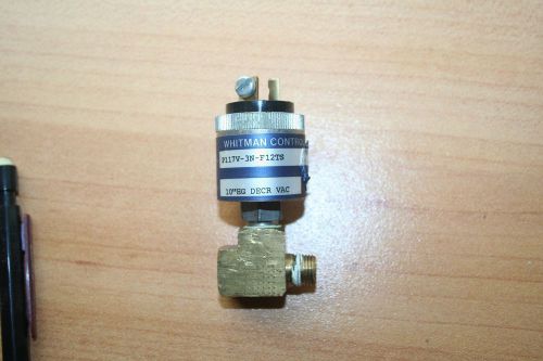 WHITMAN CONTROLS P117G-3N-F12TS PRESSURE SWITCH w Copper Fitting