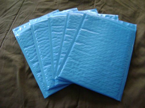 50 BLUE Poly BUBBLE MAILERS (6x9 inches) Mailing, Party, Favor CUTE
