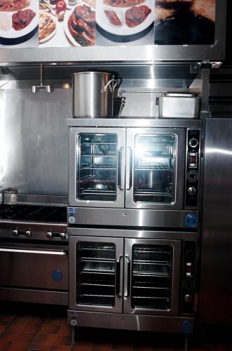 Us range &#034;phoenix&#034; double deck convection oven 901-2-2 s/s finish natural gas for sale