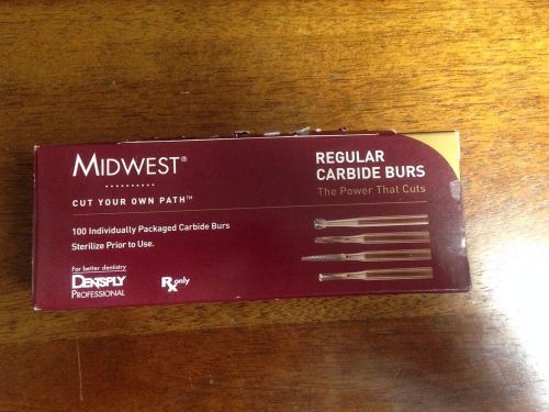 MIDWEST CARBIDE BURS FG 557 100 PCS