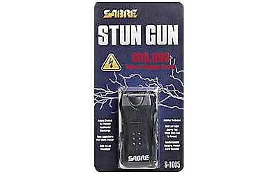 SABRE MINI STUN 600,000 VOLTS BLK