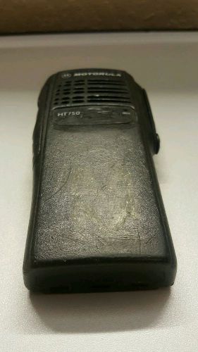 Motorola ht750 two-way radio 4ch 4w uhf 450 - 512 mhz aah25sdc9aa2an radio#8 for sale