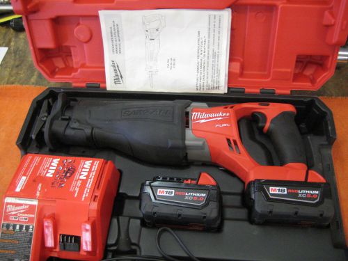 Milwaukee Fuel 2720-21 M18-18v. LiIon Cordless/ Brushless Reciprocating Sawzall