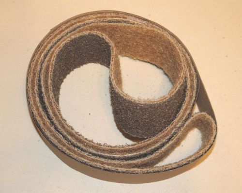 2&#034;x 72&#034; sanding belt surface conditioning- coarse brown for sale