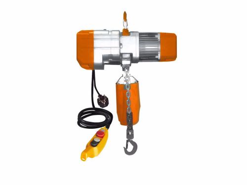 1 Ton Electric Chain Hoist Aluminium 20ft G80 110~120V w/E.Stop 3 Year Warranty