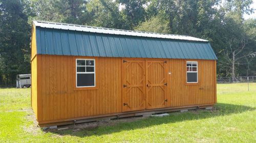 Graceland side lofted barn storage building 12&#039; x 24&#039; barely used dorchester sc for sale