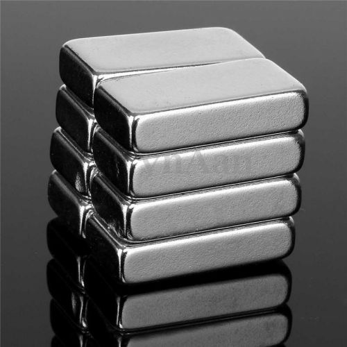 8pc Strong Block Magnets  Rare Earth Neodymium N50 Kids Diy Projects