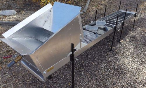 Wash plant -gold drop basin- sluice &amp; extension-( killer )  now with legs- 2017 for sale