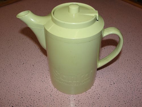 Sanka Hard Plastic Restaurant Coffee Pot Decaffinated Coffee Service Ideas, Inc.