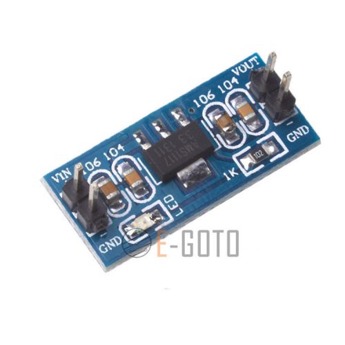 AMS1117 Power Supply Module AMS1117-5V 6.5-12V to 5V for Arduino Raspberry pi